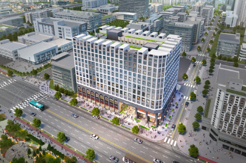 (사진='다산 지금 데시앙 스튜디오' 조감도)